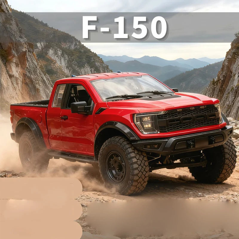 Coche de Control Remoto 2.4G 1/12, Simulación de Camioneta F150, Modelo de Vehículo Todoterreno, Juguete para Niños, Regalo para Niños, Diversión para Adultos