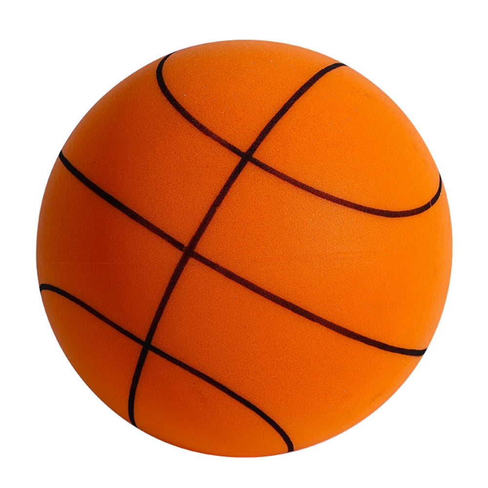 Baloncesto silencioso que rebota para niños, baloncesto silencioso exprimible, pelota silenciosa para interiores, baloncesto de espuma, fútbol de rebote