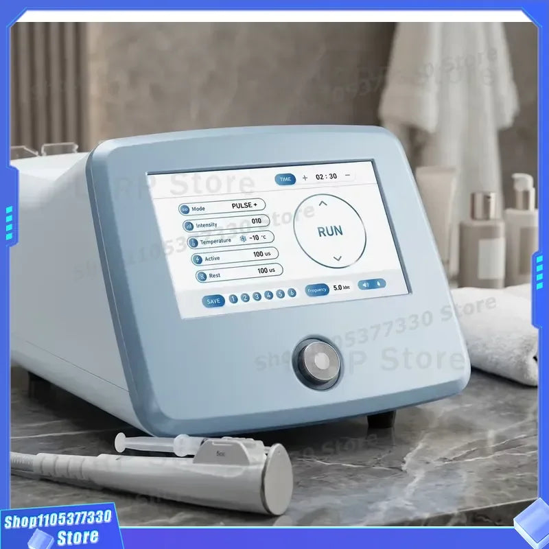 Instrumento de belleza para uso en Corea, con función de calor y frío, dispositivo de cuidado de la piel con aplicador frío, equipo profesional para el cuidado facial, herramientas de belleza.