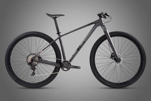 Horquilla rígida de fibra de carbono para bicicleta TWITTER, eje pasante BOOST, freno de disco, 148 mm, MTB 12S/13S/24S, bicicleta de montaña de fibra de carbono de 27.5/29er