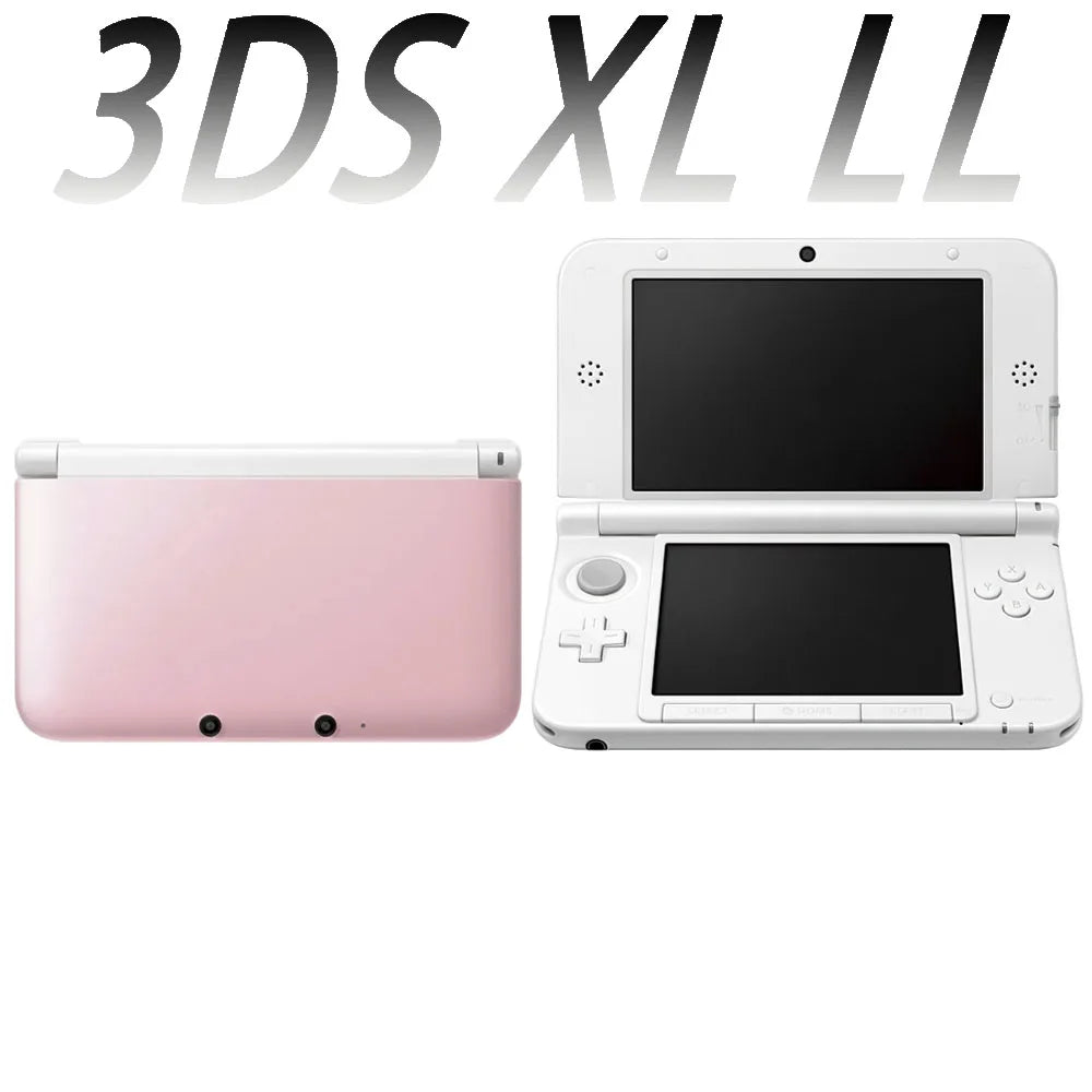 Consola de juegos original 3DS XL LL - Sin arañazos en la pantalla - Consola sin restricciones de región - Con lápiz táctil y cable de datos - 3DS XL / 3DS LL