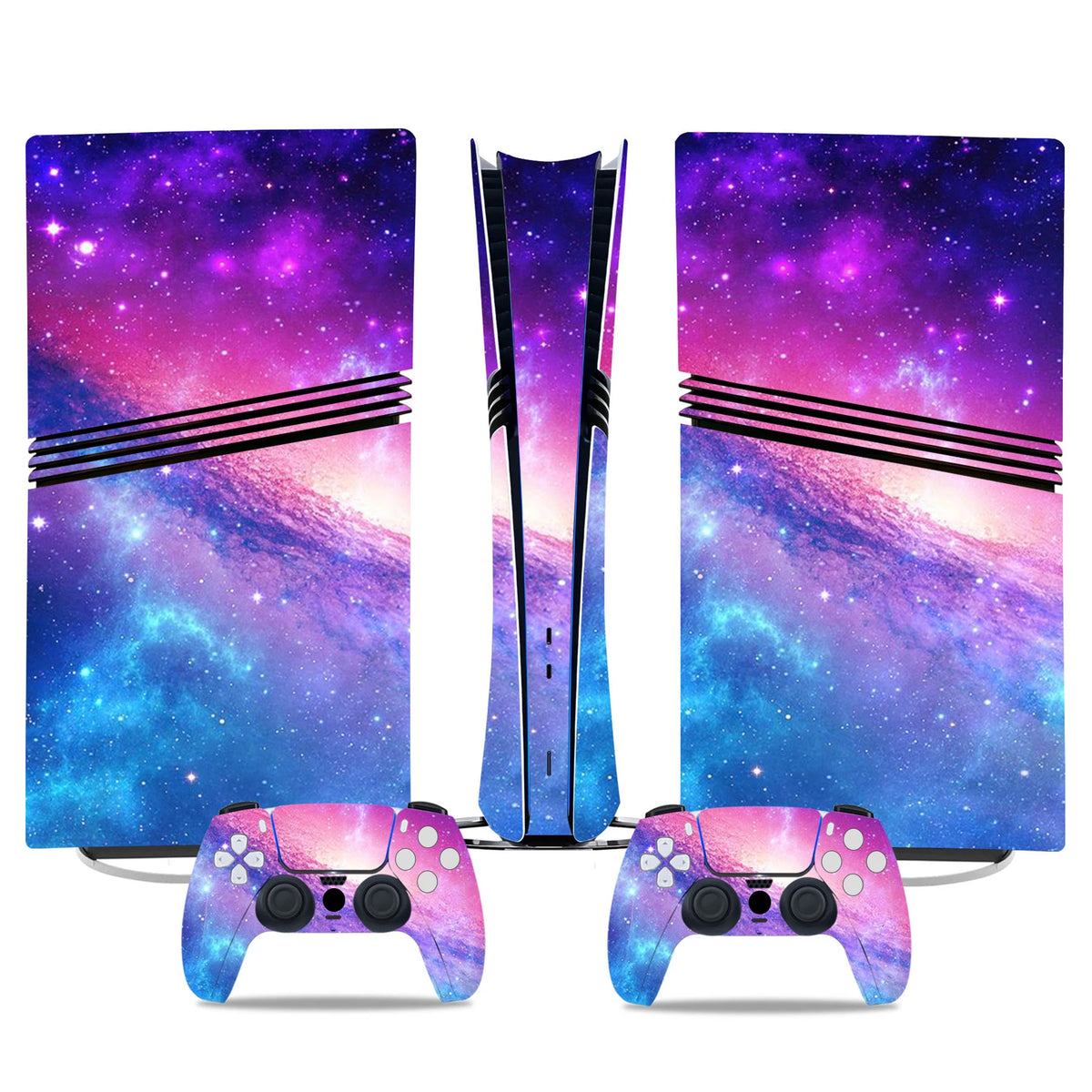 Juego completo de adhesivos protectores para consola PS5 Pro Digital y 2 mandos