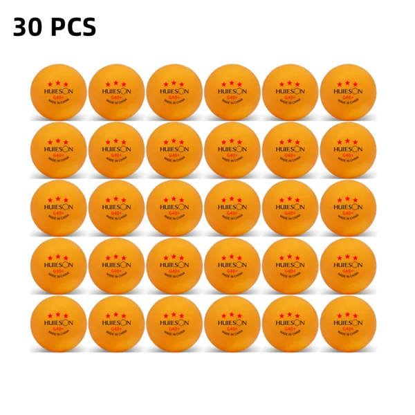 Huieson pelotas de Ping Pong profesionales de 3 estrellas ABS + nuevo Material pelotas de tenis de mesa para Robot de entrenamiento multibalas