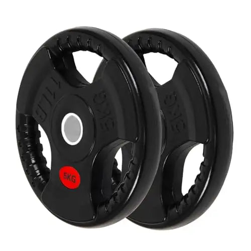 Discos de Pesas, 2.5/5/7.5/10/15/20 kg, Discos de Hierro Fundido Ø30/50 mm, Antideslizantes/Resistentes al Agua, Discos Metálicos para Barras