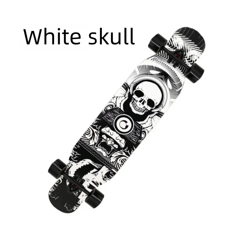 Longboard de Danza Freestyle de 42 Pulgadas con Doble Kick, Skateboard Completo, Cruiser Urbano para Principiantes, Adultos, Hombres y Mujeres