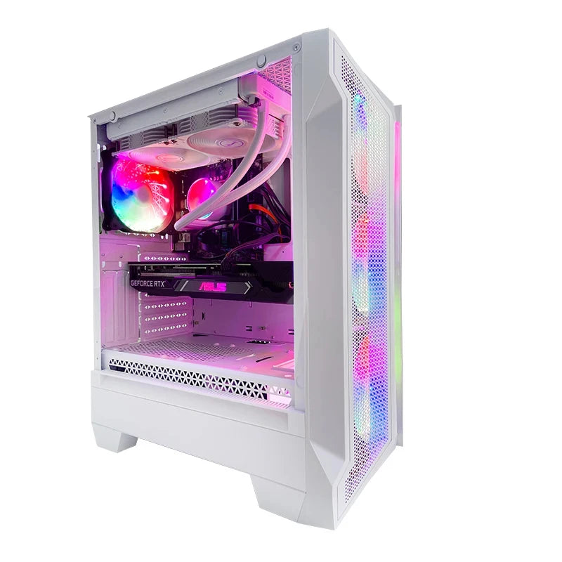 Computadora de escritorio para juegos Factory I9 de alto rendimiento con teclado con cable, conjunto de computadoras para el hogar ensambladas, PC gamer con RTX3070 3080 4070 4080 4090