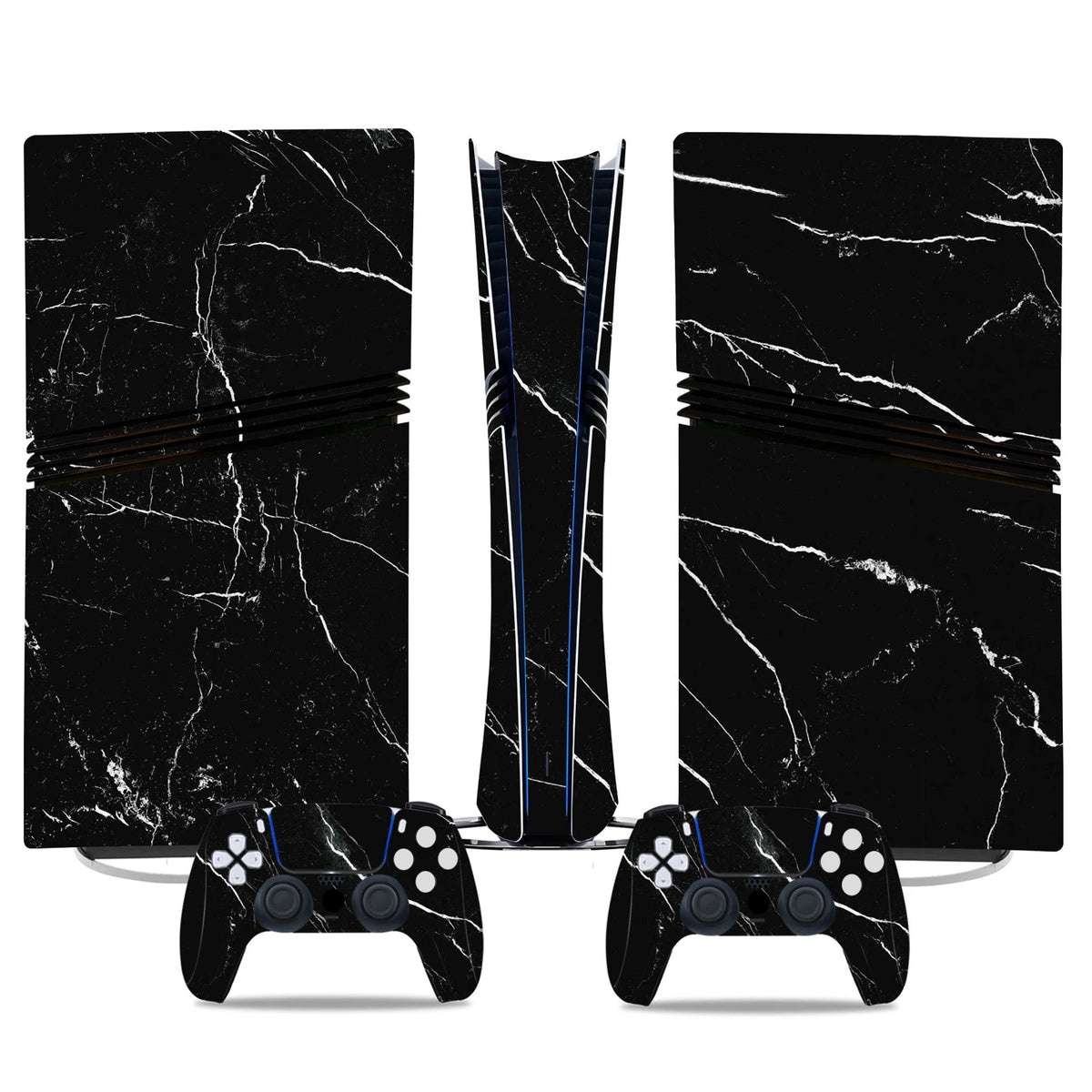 Juego completo de adhesivos protectores para consola PS5 Pro Digital y 2 mandos