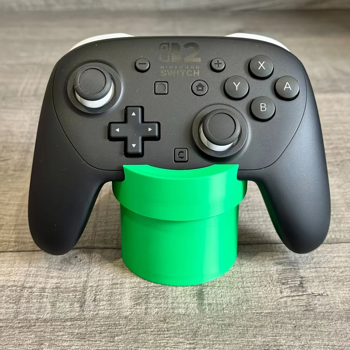 Soporte para mando de videojuegos impreso en 3D, compatible con PS5/Xbox, almacenamiento de escritorio para mandos, con capacidad para tarjetas de juego