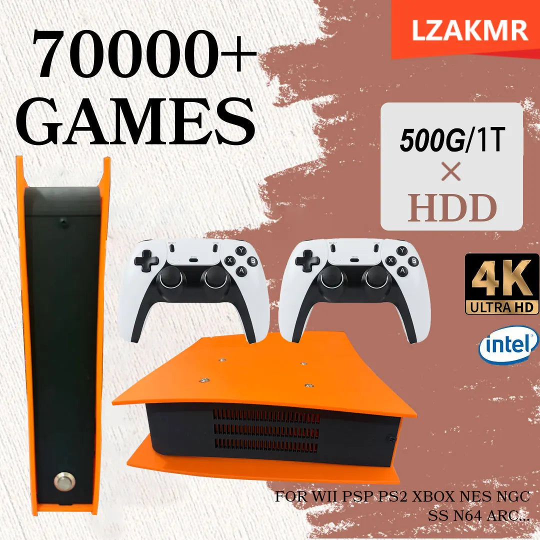 Nueva Consola de Juegos Retro M88 4K HD con Más de 85000 Juegos Integrados, Más de 60 Emuladores para PS2, WII, XBOX, NGC, SS, N64, Hasta 4 Controles, 4 Jugadores