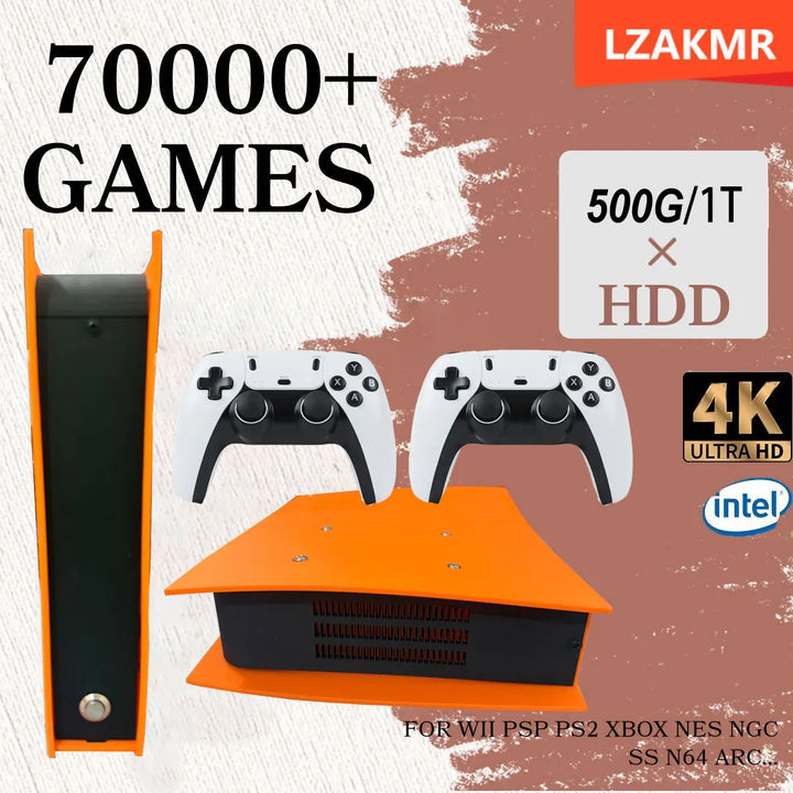 Nueva Consola de Juegos Retro M88 4K HD con Más de 85000 Juegos Integrados, Más de 60 Emuladores para PS2, WII, XBOX, NGC, SS, N64, Hasta 4 Controles, 4 Jugadores