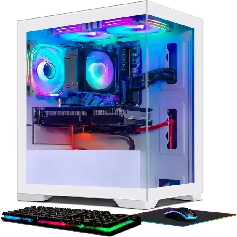 Computadora de Escritorio para Juegos HOME-Gaming, AMD Ryzen 4500G 3.6G, GeForce RTX 1060 6G, 16G DDR4, 512G SSD, 600M Wi-Fi