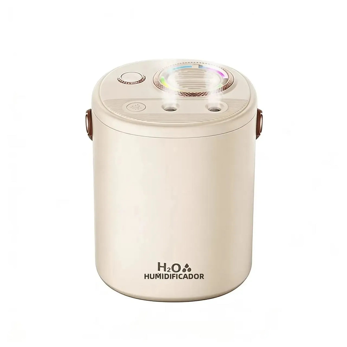 Nuevo humidificador de gran capacidad de 1L, humidificador USB de doble pulverización, silencioso, para dormitorio de bebé, humidificador purificador de aire para el hogar con luz LED