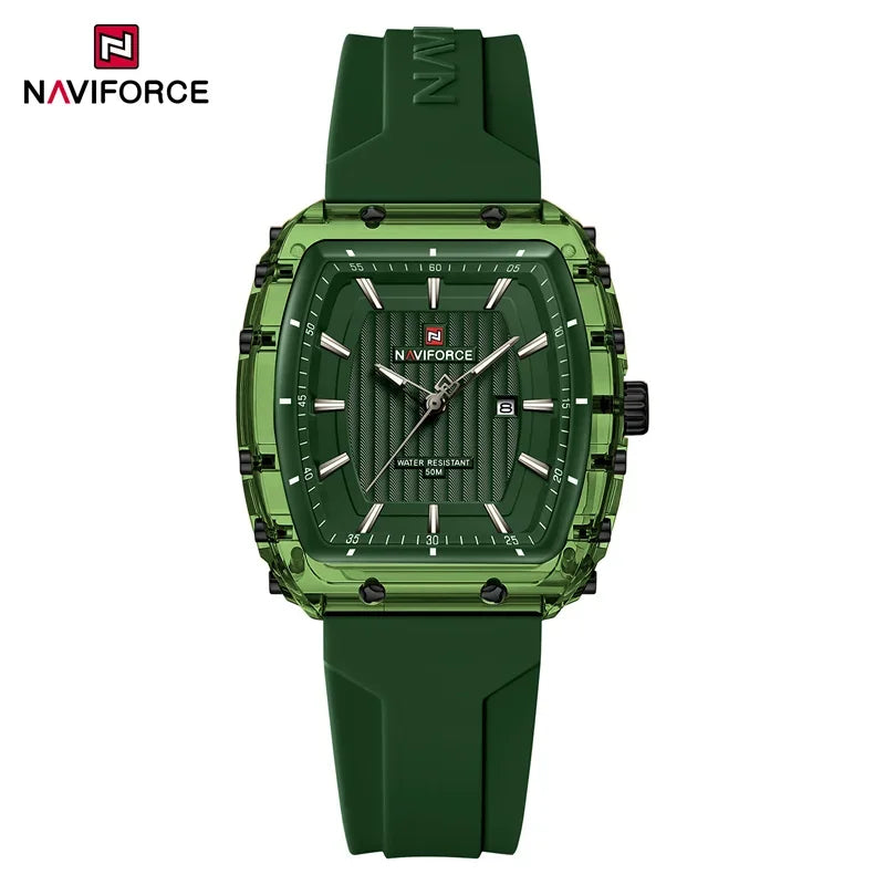 NAVIFORCE Fashion Original Watches for Women Quartz 5ATM Waterproof Shockproof Wristwatch Ladies Luxury Female Clock Gifts 2025