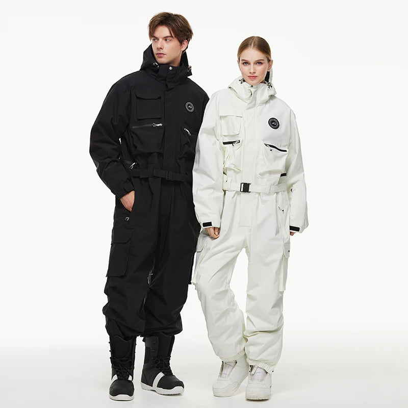 Ropa de nieve para hombres y mujeres, ropa de snowboard, mono de esquí de nieve, mono de esquí, traje de nieve, traje de nieve para adultos, traje de nieve de esquí