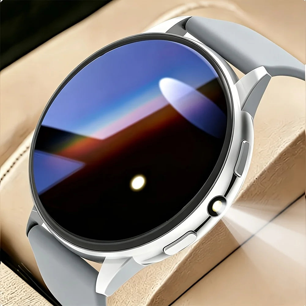 Nuevo modelo 2026, moderno reloj inteligente redondo, pantalla HD totalmente táctil, llamadas inalámbricas, múltiples modos deportivos, control de música
