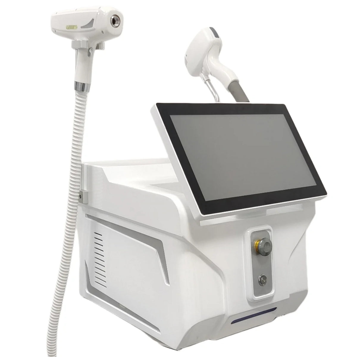 Máquina de Depilación Láser de Diodo 2 en 1 con Láser Nd Yag Picosegundo Q-Switched para Eliminación de Tatuajes y Pigmentos