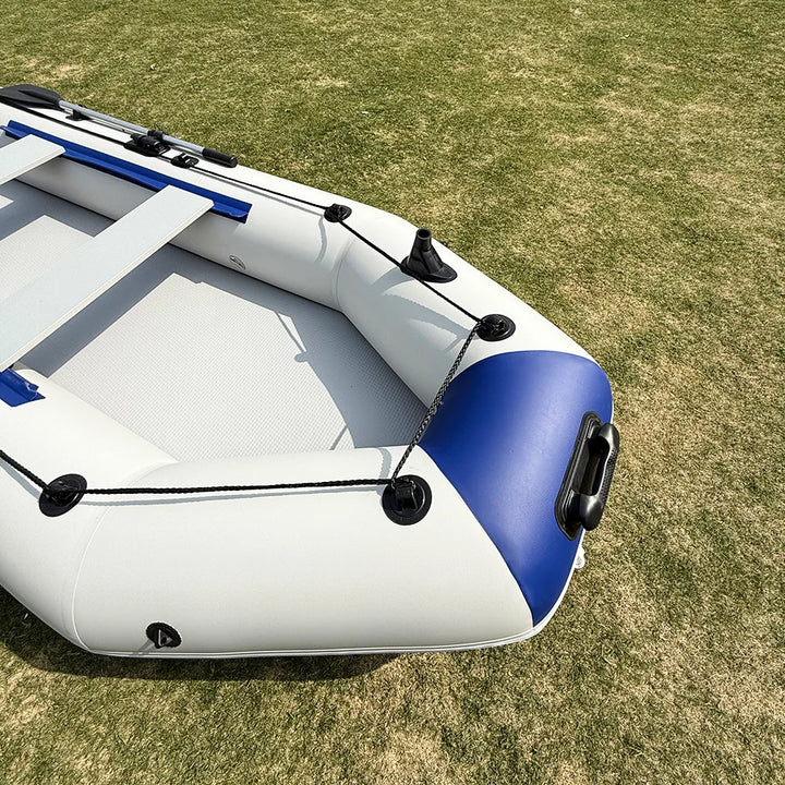 Kayak inflable del remo del barco del PVC, 3,3 m, 5 personas, bote de la canoa de pescar con los accesorios para los deportes acuáticos al aire libre