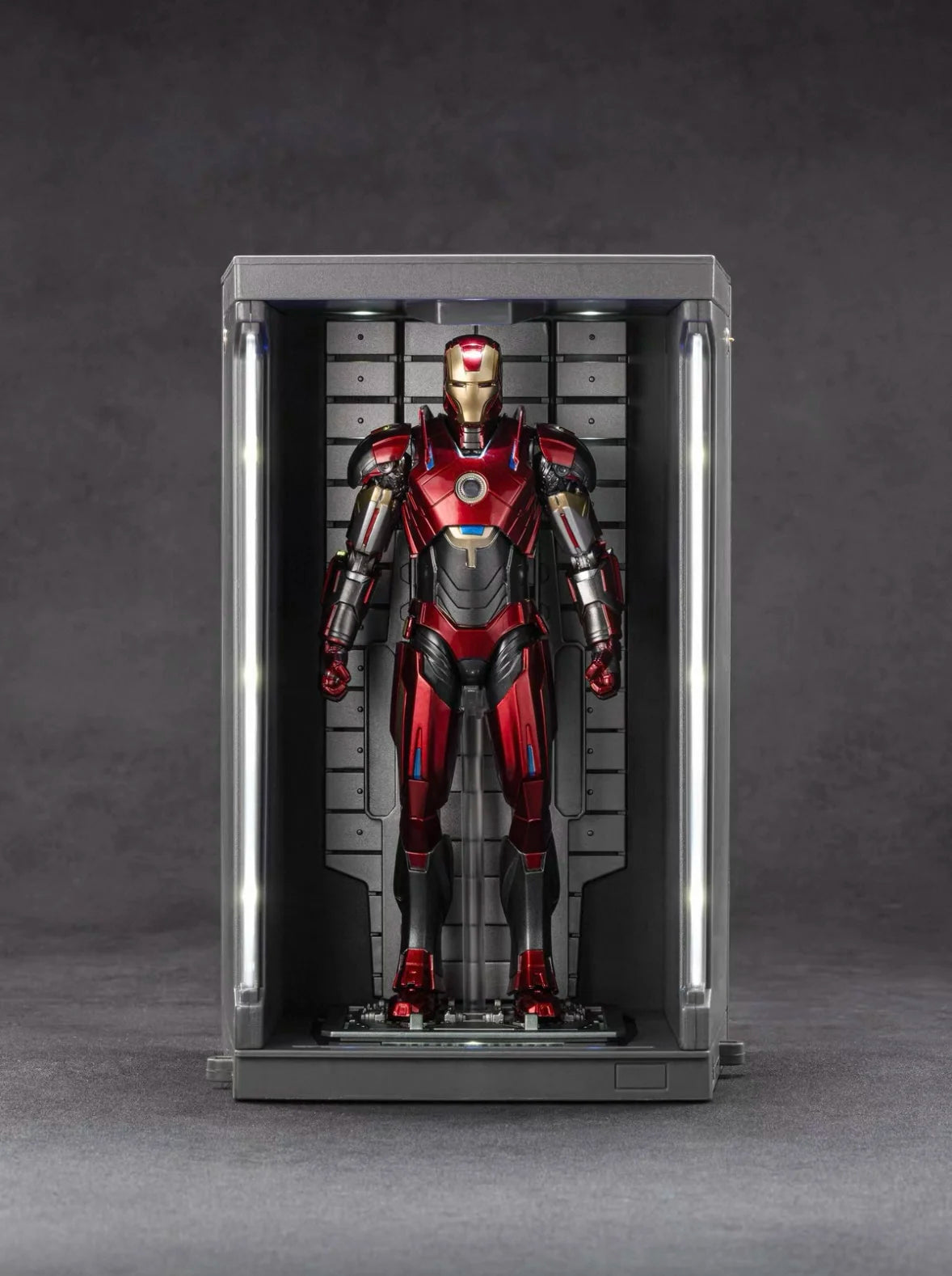 En Stock, Juguete Oficial ZD Toys, Serie Completa Iron Man Hall of Armor 2.0, Figura de Acción Coleccionable, Decoración, Regalo