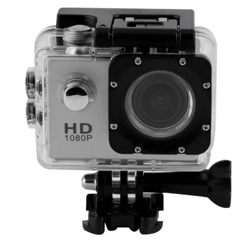 Cámara de acción Digital impermeable de 2,0 "HD 1080P / 24fps cámara de vídeo Sensor CMOS lente gran angular 1080P cámara deportiva Profesional