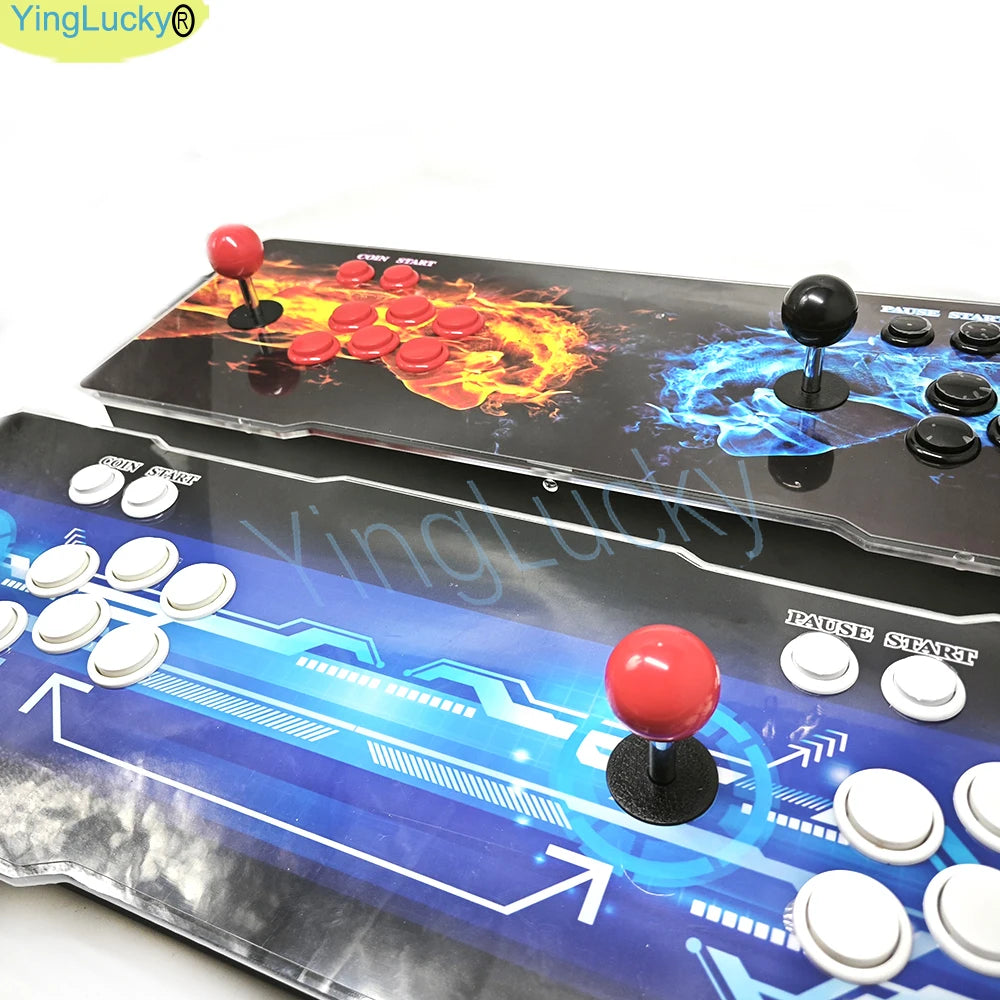 Arcade Box GEMA Console 30000 in 1 3D Retro Arcade Game Console Cabinet Bartop 8 Way Joysticks Push Buttons to TV