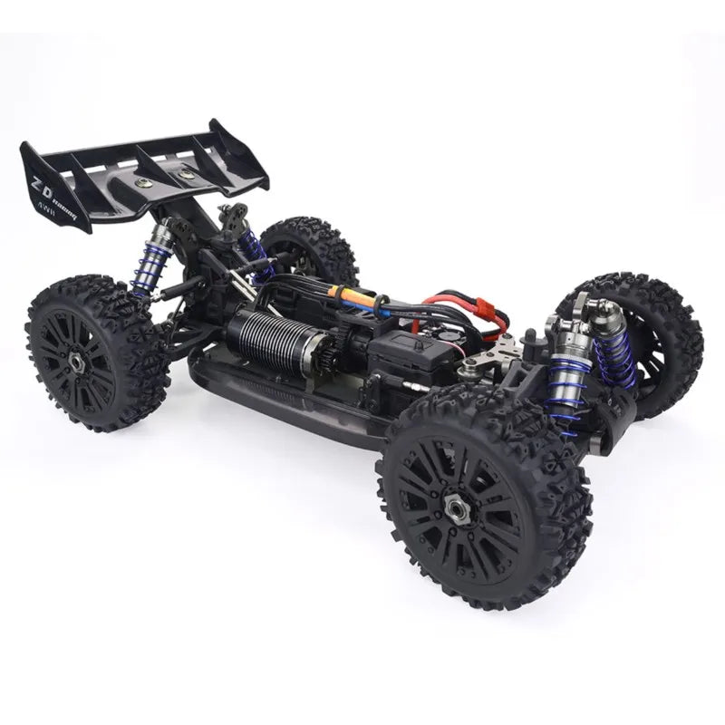 Buggy RC de Alta Velocidad ZD Racing 9020 V3 4X4 Eléctrico con Control Remoto, Vehículo Todoterreno RTR con Amortiguador Metálico, 1/8 100KM/H, Stock en la UE