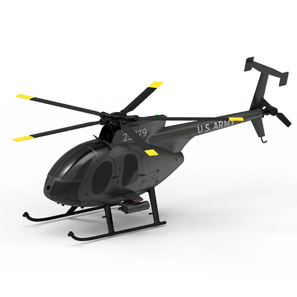 Helicóptero RC YUXIANG 1/16 F119S(MD500) 9CH GPS