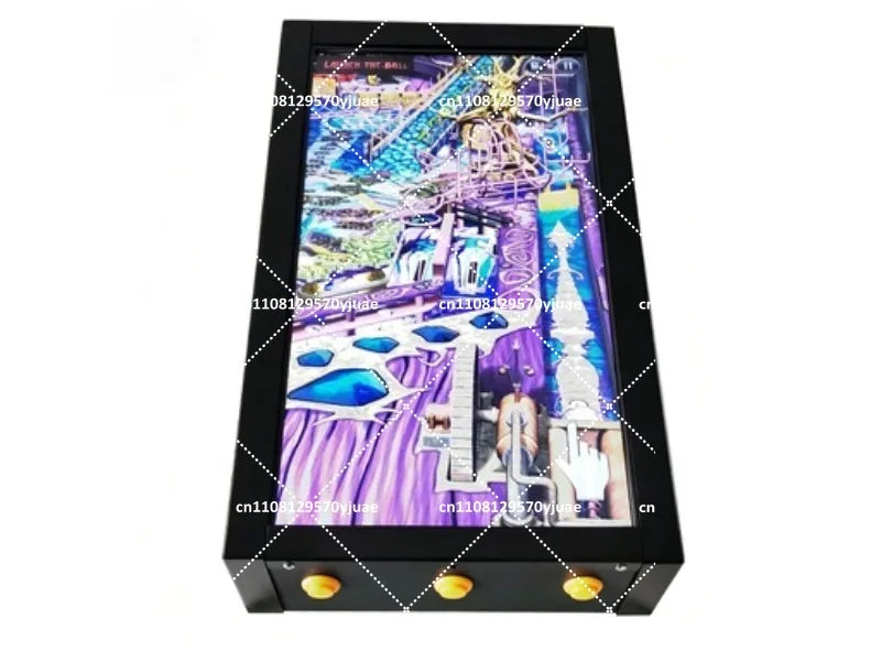 Máquina de Pinball Virtual, Operada con Monedas, Juego de Arcade