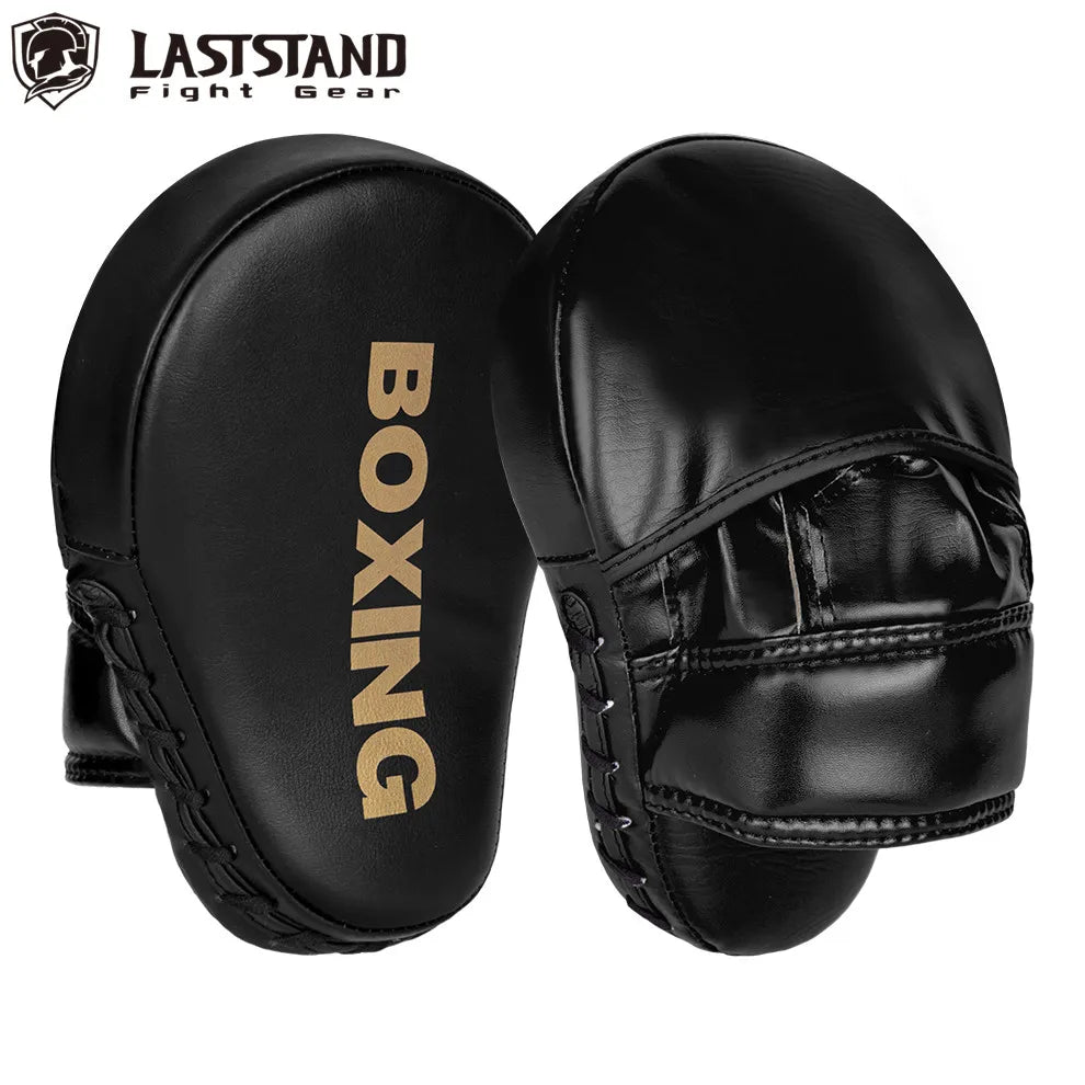 1 Uds. Objetivo de mano de boxeo, patada marcial tailandesa, entrenamiento Sanda, guante de entrenamiento de Karate grueso, almohadillas de punzón de enfoque, objetivo de mano de cinco dedos