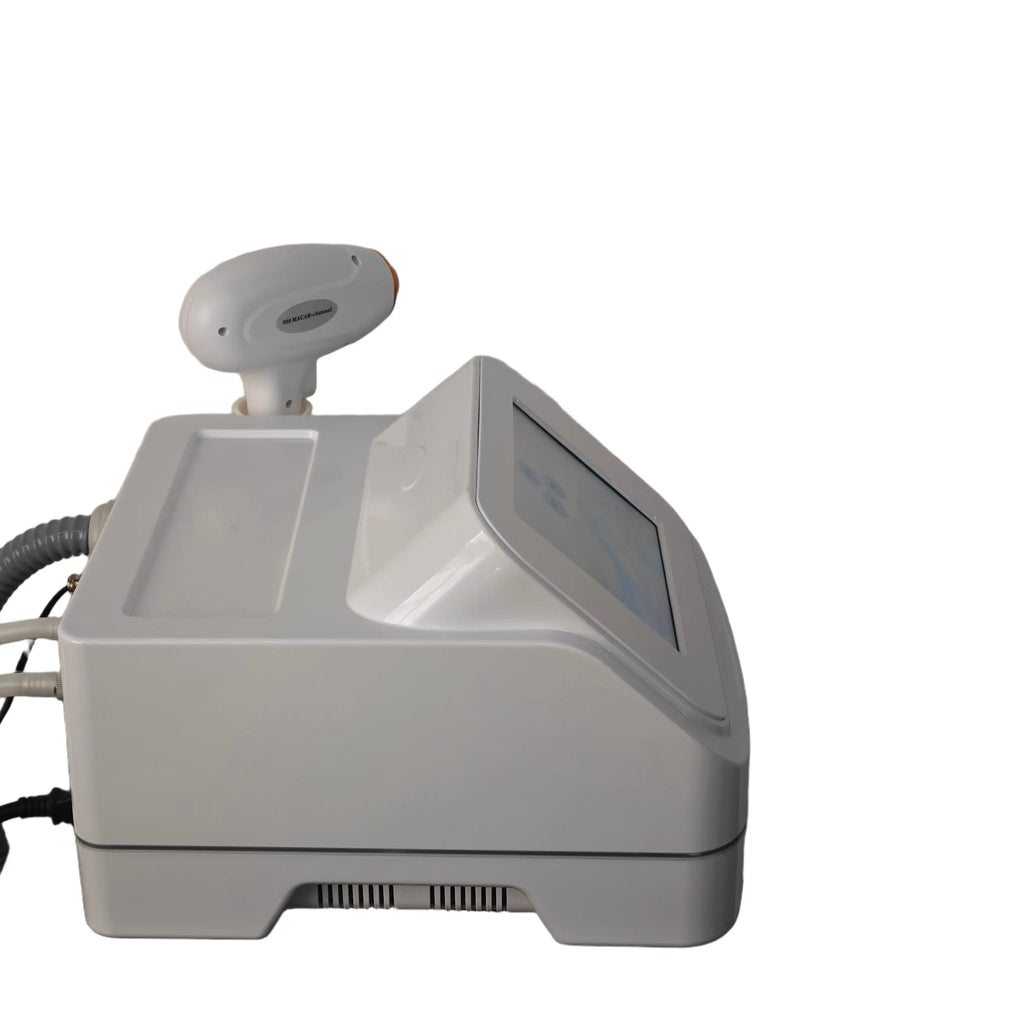 Depiladora Láser de Diodo Multi-Largo de Onda 755 808 940 1064nm con Punto de Congelación, Sin Necesidad de Gel, Depilación Permanente para Rostro y Cuerpo