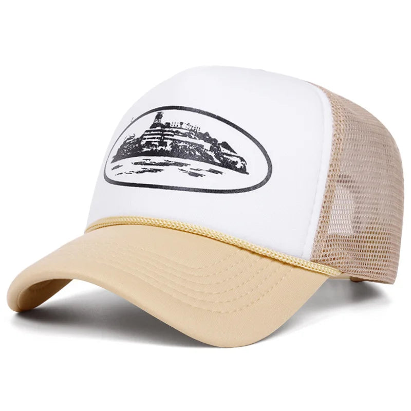 Gorras de béisbol con bordado de letras nuevas, unisex, estilo hip hop, transpirables, versátiles, para el sol, estilo callejero, tipo camionero