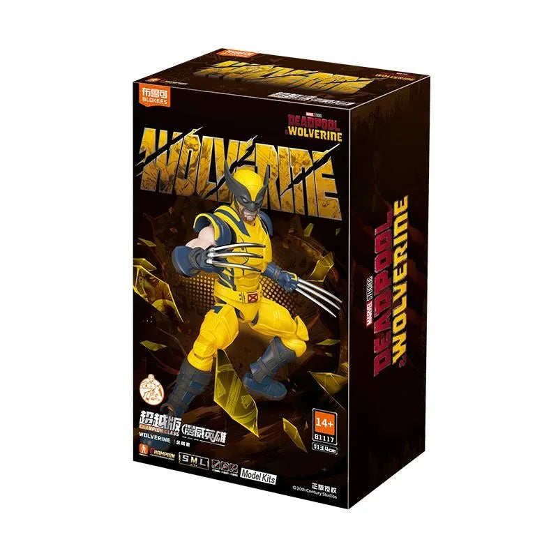 Blokees MARVEL RIVALS CHAMPION CLASS INVISIBLE WOMAN JEFF THE LAND SHARK Figuras de Acción Articuladas Juguetes de Modelo Ensamblables