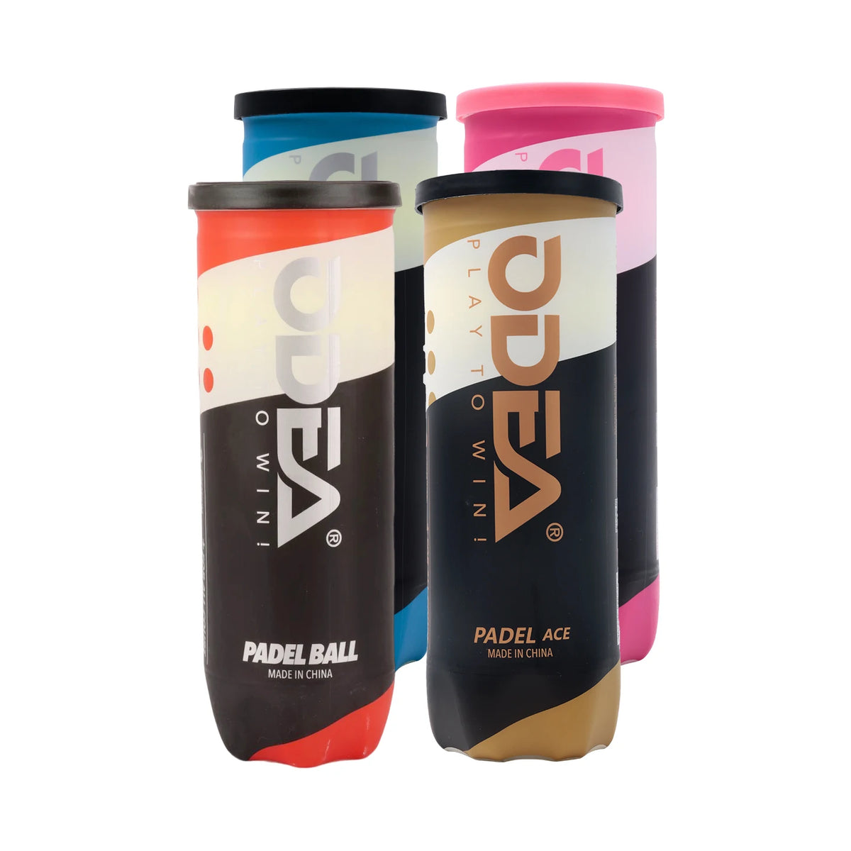 Pelotas de padel ODEA rosa, pelotas de tenis de entrenamiento duraderas de alto rebote, selladas al vacío para partidos competitivos