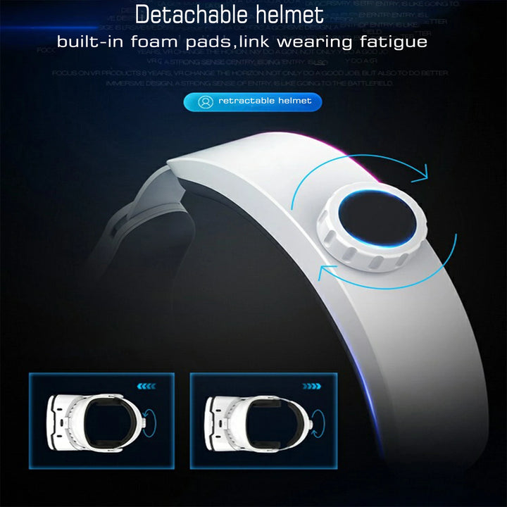 Shinecon-gafas de realidad Virtual VR, auriculares 3D, dispositivo Viar, lentes de casco inteligentes, gafas para teléfono móvil, auriculares para teléfono inteligente