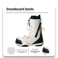 Nuevas Botas de Snowboard Unisex para Principiantes, con Grabado, Lisas, para Parques