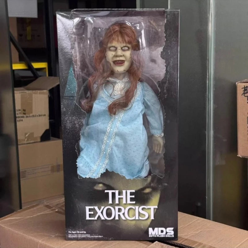 Figura de acción original de Mezco Toyz de 18 pulgadas, Roto, El Exorcista, Regan, modelo coleccionable de terror, juguete de regalo para fanáticos