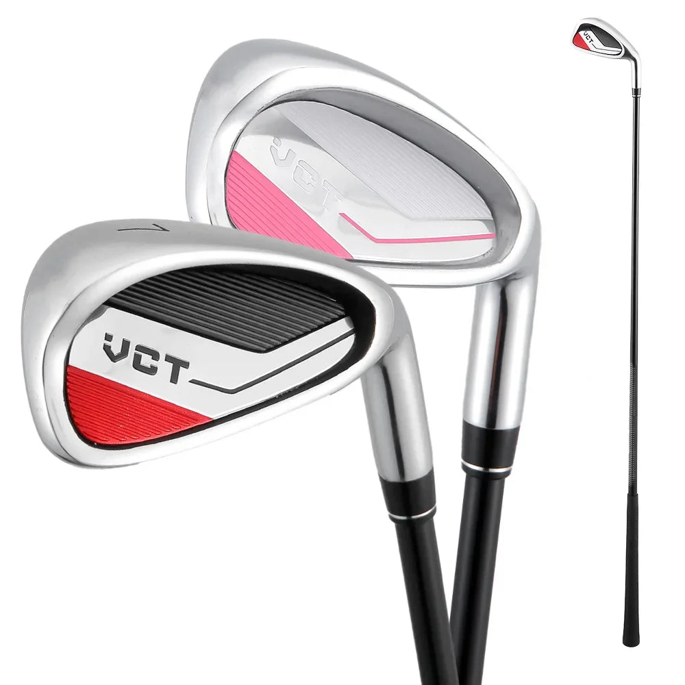 Palos de golf PGM 7 hierros para hombres y mujeres, varilla de práctica de centro de gravedad bajo, aceros para principiantes/eje de carbono TIG057