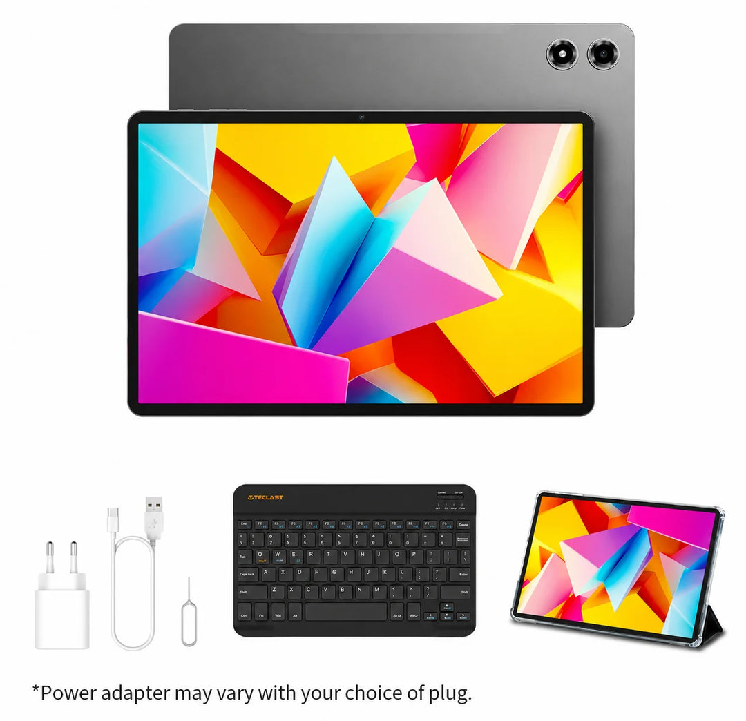 Tablet PC Teclast T50 Plus de 11 pulgadas, 2K, 120Hz, Android 16, 8GB (+40GB Virtuales), 128GB, 8000mAh, Unisoc T7280, 4G LTE, Doble SIM, GPS