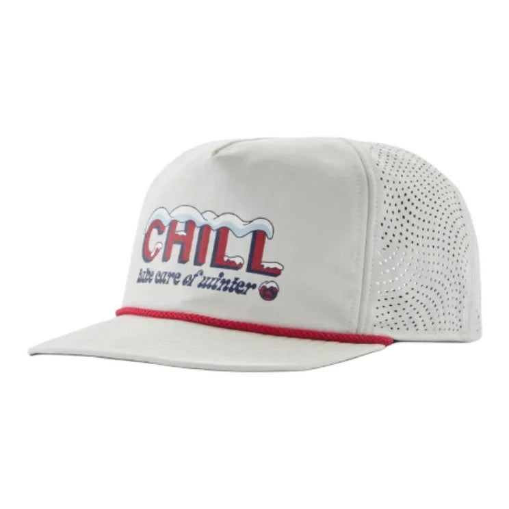 Gorra de béisbol unisex Patagonia Re nylon Twill color blanco abedul 33556-chbi
