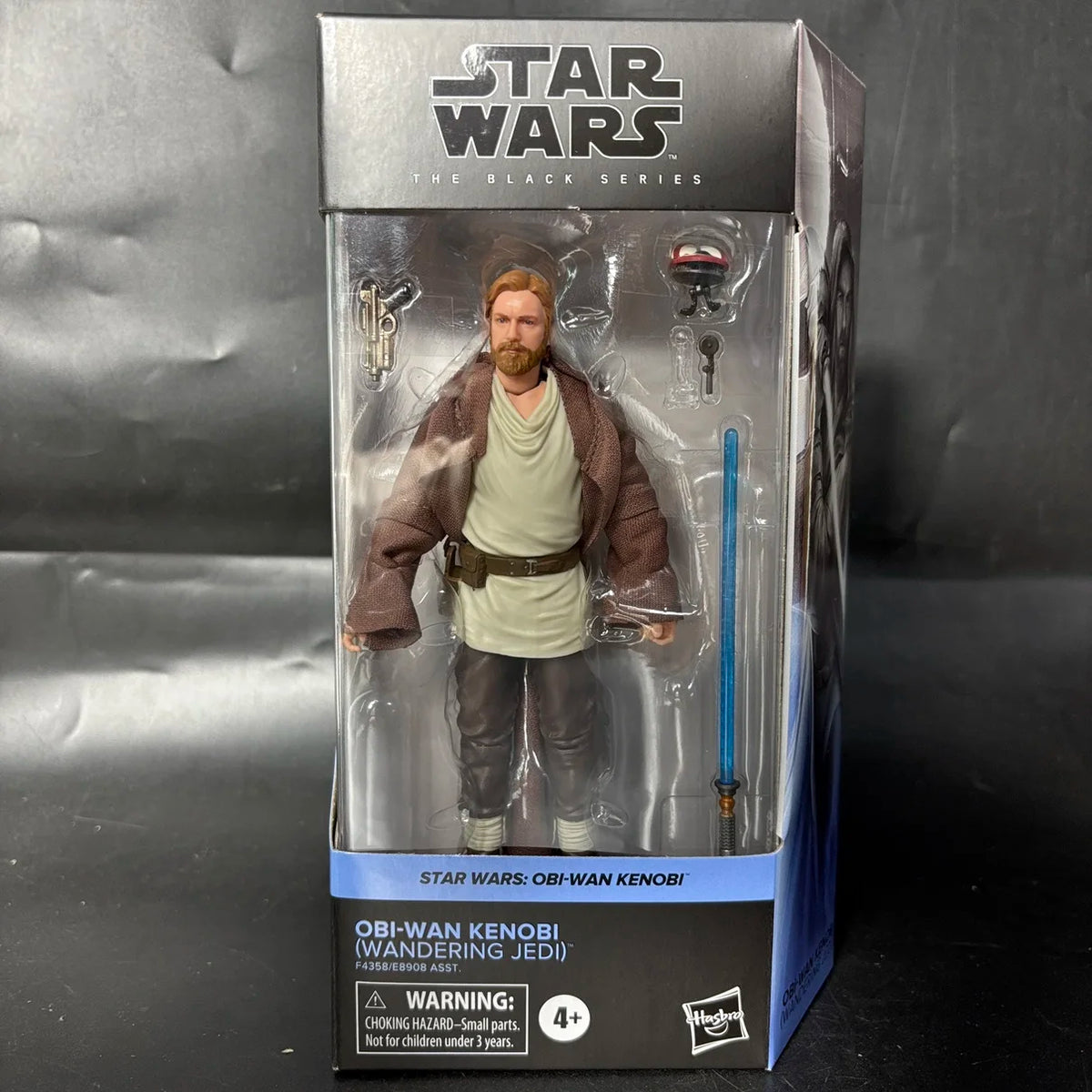Hasbro Star Wars serie negra Obi-Wan Darth Vader Cal Kestis Boba Fett Luke Mandalorian figura de acción modelo juguete para regalo
