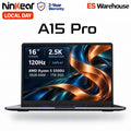 Ninkear A15 Pro Portátil AMD Ryzen 5 5500U 16 Pulgadas Pantalla IPS 2.5K 120Hz 16GB RAM 1TB SSD lector de huella Windows 11 WiFi 6 carga rápida USB-C PD 65W para oficina estudio
