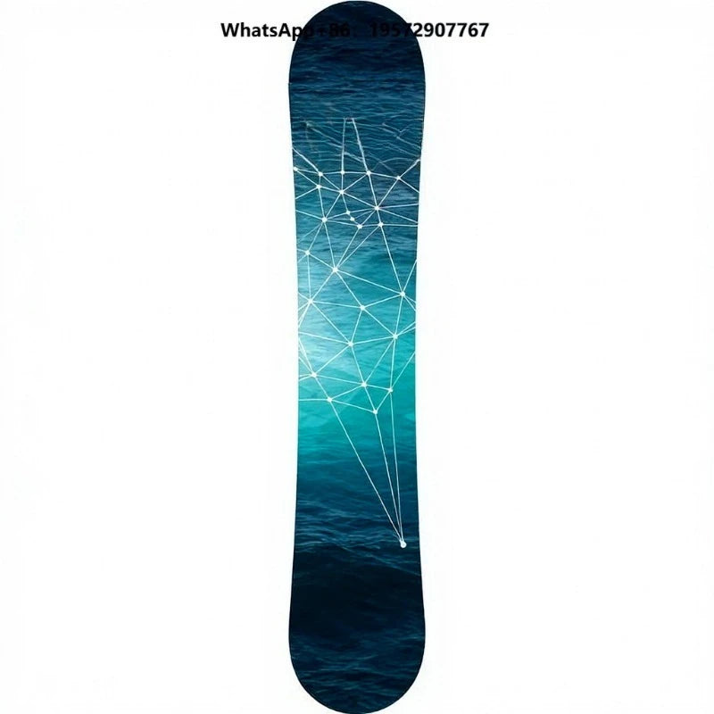 Tabla de Snowboard para Adultos Más Vendida, Diseño Personalizado de Fibra de Carbono, Acero Inoxidable y Fibra de Vidrio, para Todas las Estaciones