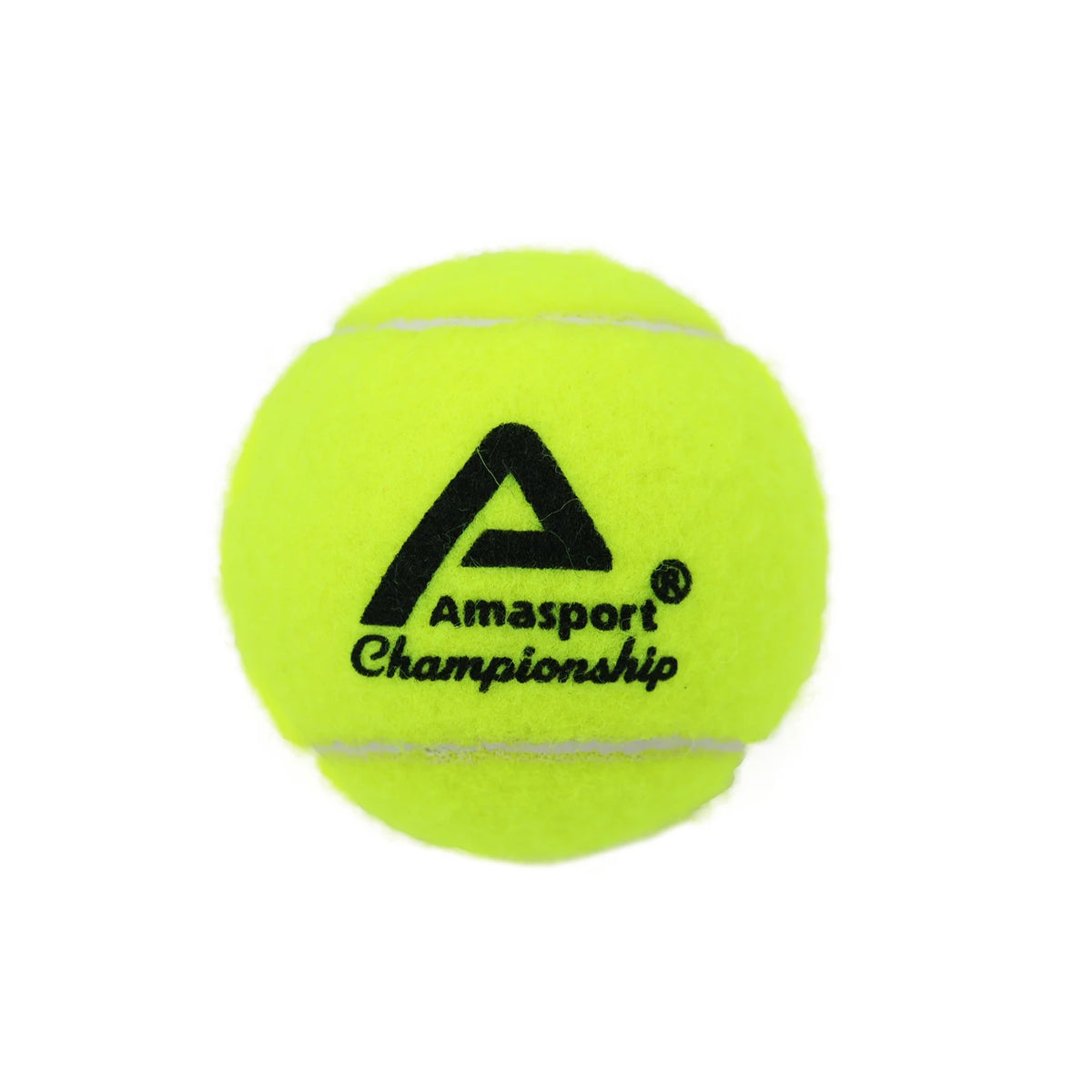 Pelotas de tenis presurizadas del campeonato de AMASPORT, 4 pelotas/puede ideales para entrenamiento, práctica, pelota de tenis presurizada de fieltro de servicio Regular
