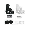 Fijaciones de snowboard Base cómoda y amortiguadora de encuadernación envuelta totalmente ajustable 3D