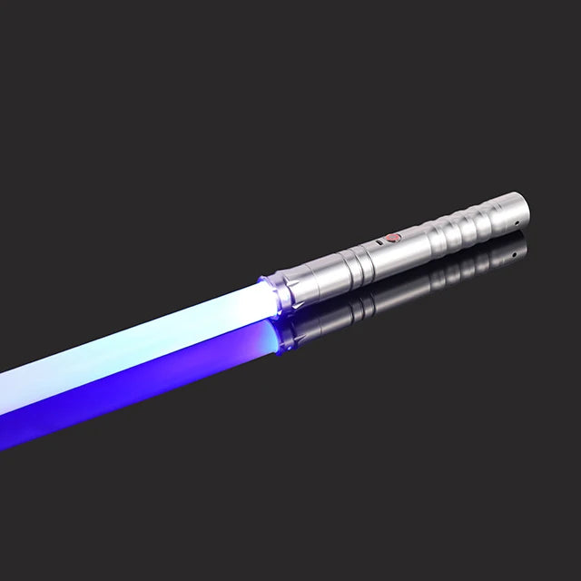 Sable de luz metálico RGB para cosplay, espada de luz, barra luminosa Kpop, espada de juguete para rave, intermitente