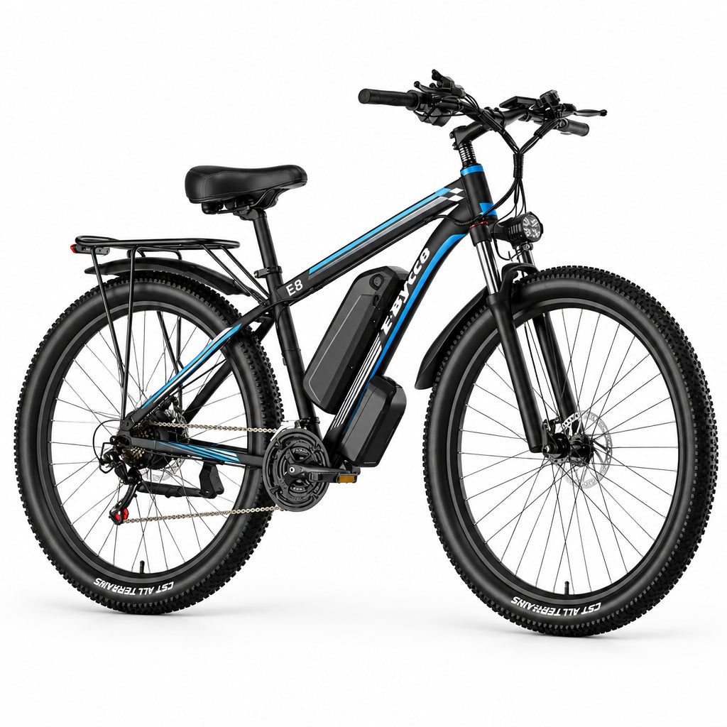 E-BYCCO E8 E Bike 750W Motor 48V17.5AH Removable Battery Electric Bike 29-Inch Tires 21-Speed Mountain Electric Bicycle