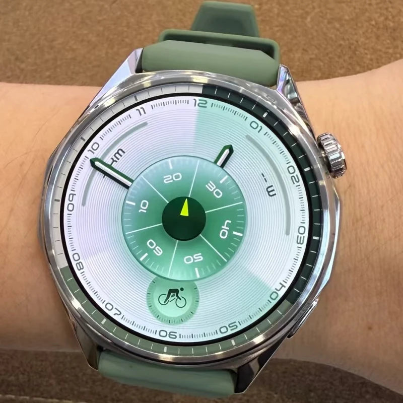 HUAWEI GT 6  46mm Smartwatch GPS 1.47'' AMOLED Touch Screen 100+ Sports Modes Compatible iOS Android Health Monitoring