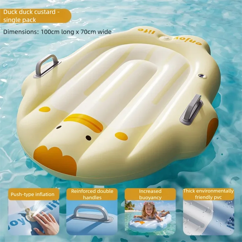 Tabla de paddle surf inflable, gruesa y duradera, para niños, con asa, para surfear en olas, tabla SUP para deportes acuáticos al aire libre.
