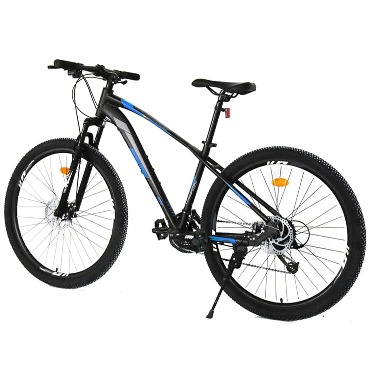 Bicicleta de montaña OEM de 21 velocidades con horquilla de suspensión de 26/27.5/29 pulgadas, cuadro de acero/aleación de aluminio y sistema de frenos de disco para adultos