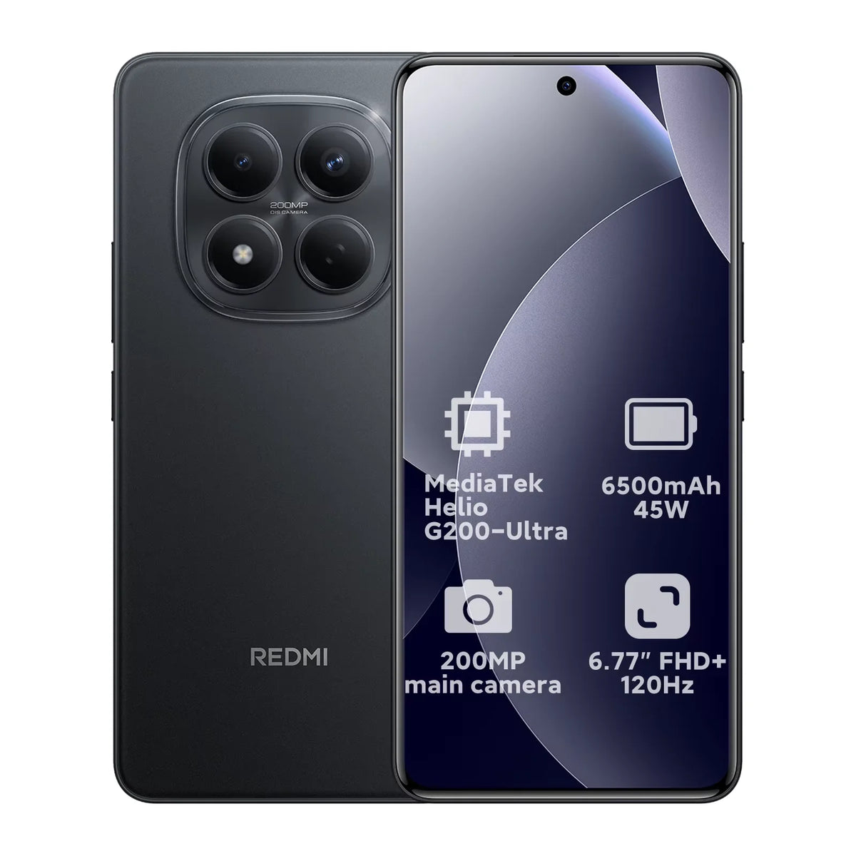 Global Version Redmi Note 15 Pro 4G Smartphone 200MP OIS Main Camera 6500mAh 45W Battery 6.77" 120Hz Display Xiaomi Cellphone