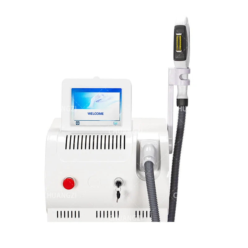 Máquina IPL OPT Portátil para Rejuvenecimiento de la Piel y Depilación, Tecnología E-Light para Salones de Belleza